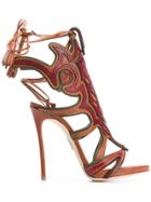 Dsquared2 Front Motif Sandals - Brown