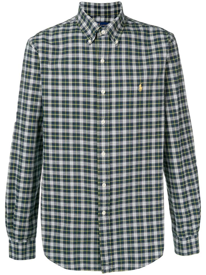 Polo Ralph Lauren Slim Fit Check Shirt - Green