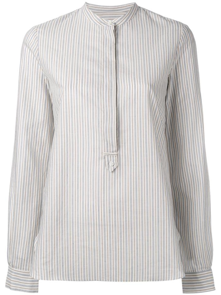 Vanessa Bruno Striped Blouse, Women's, Size: 36, Blue, Cotton
