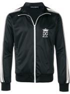 Dolce & Gabbana Logo Embroidered Sports Jacket - Black