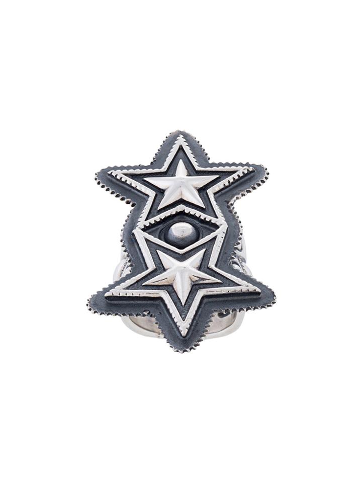 Cody Sanderson Double Star Ring - Metallic