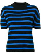 Barrie Cashmere Short Sleeve Top - Black