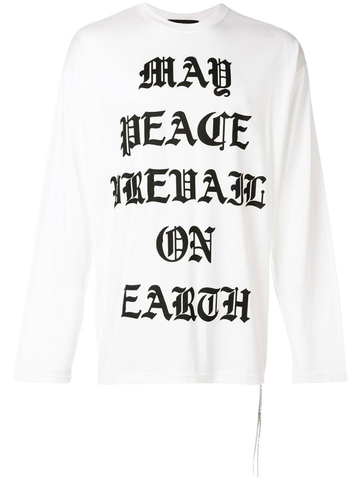 Mastermind Japan Printed Sweatshirt - White
