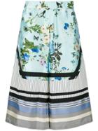 Astrid Andersen Printed Wide-leg Shorts - Multicolour