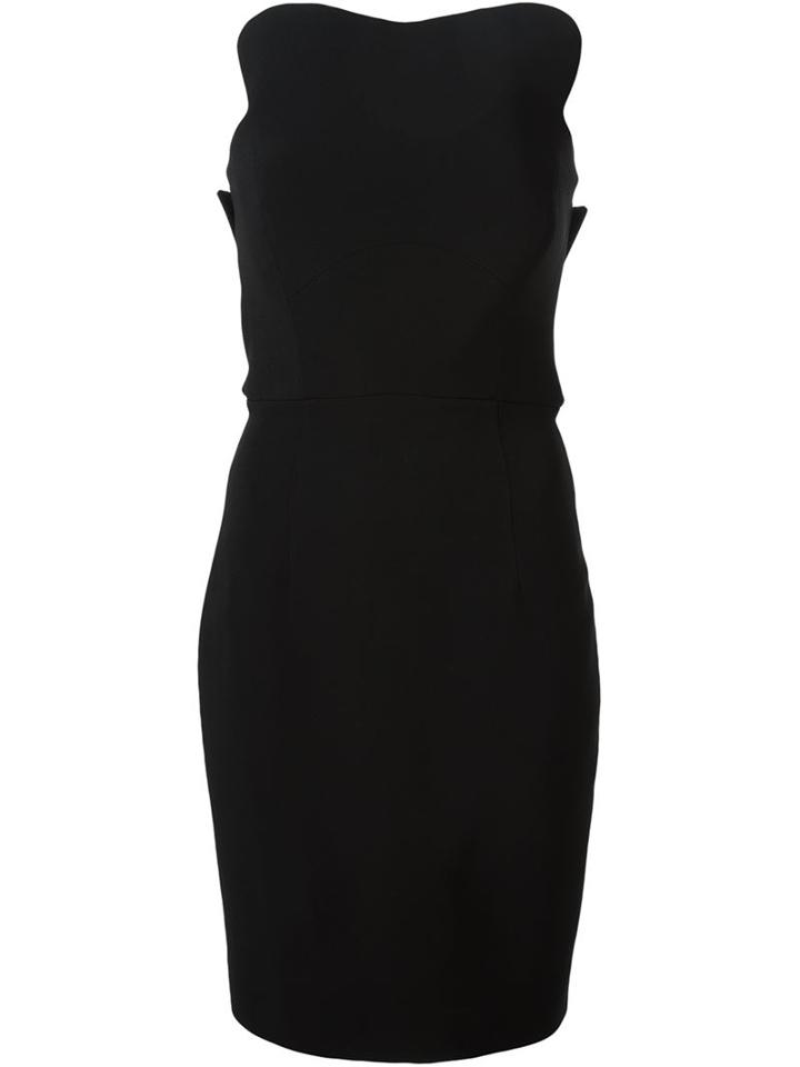 Antonio Berardi Strapless Fitted Dress