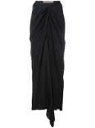Rick Owens - Mermaid Skirt - Women - Silk/acetate - 40, Black, Silk/acetate