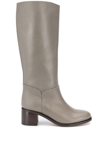 A.p.c. Apc - Woman - Suzanne Koller-boots Iris - Grey