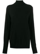 Ma'ry'ya Longline Knitted Jumper - Black