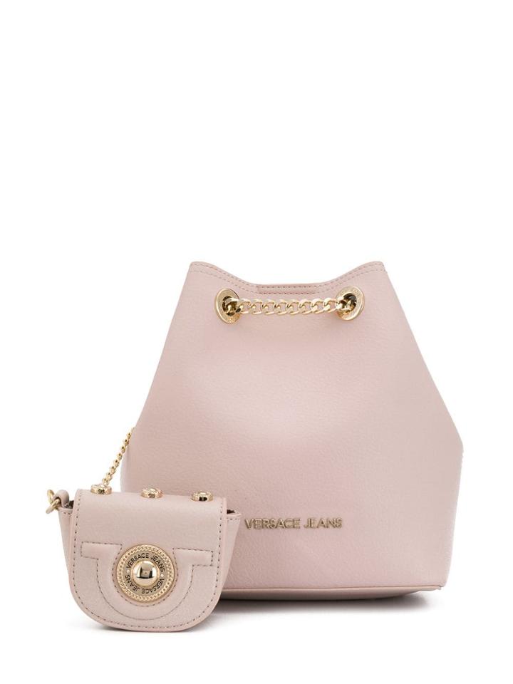 Versace Jeans Logo Bucket Bag - Pink