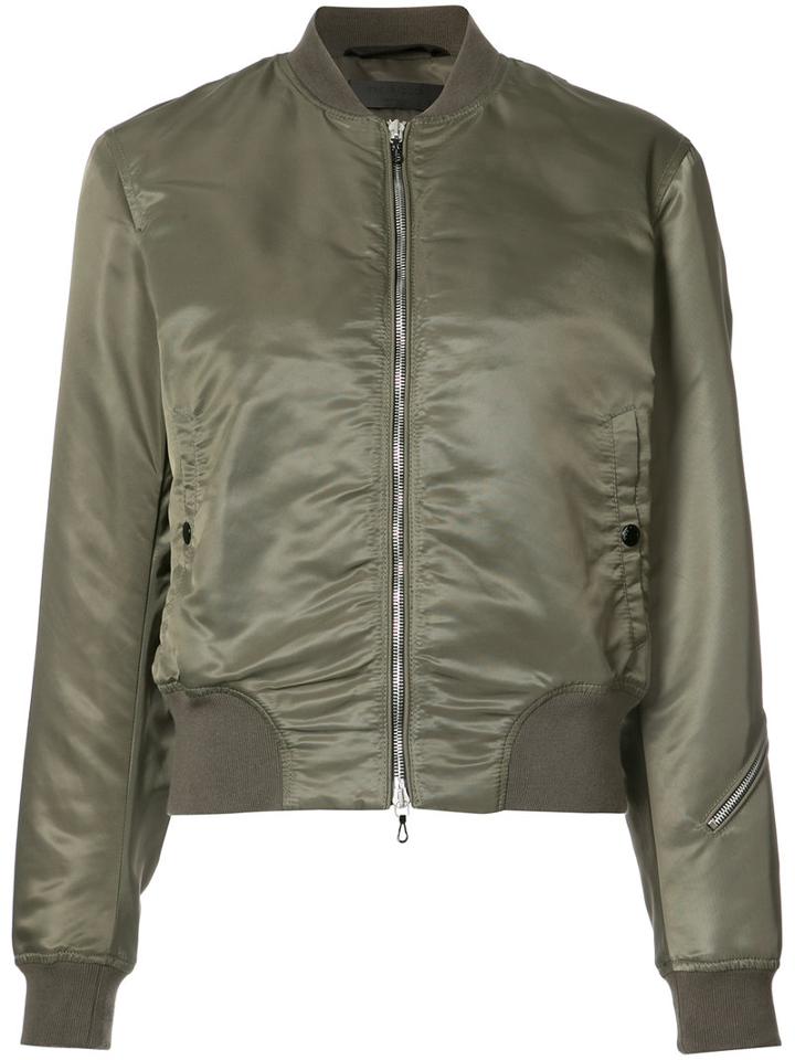 Rag & Bone - Morton Bomber Jacket - Women - Cotton/nylon/polyester - S, Green, Cotton/nylon/polyester