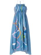 Tsumori Chisato Sleeveless Denim Dress - Blue