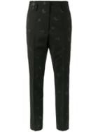 Golden Goose Deluxe Brand - Printed Chinos - Women - Cotton/cupro/virgin Wool - M, Black, Cotton/cupro/virgin Wool