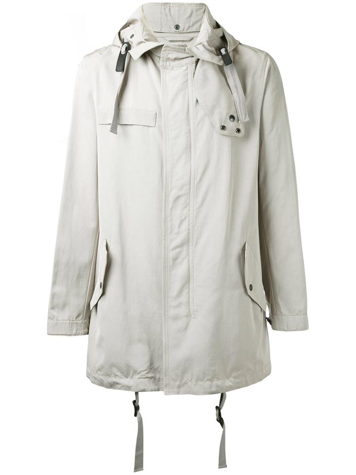 Lanvin - Parka Jacket - Men - Rayon - 46, Brown, Rayon