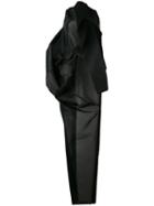 Rick Owens - Crumpled Evening Dress - Women - Silk - 40, Black, Silk