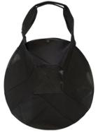 132 5. Issey Miyake Lustre Standard Circle Tote - Black