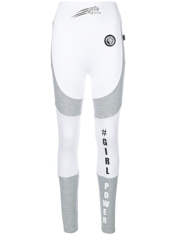 Plein Sport Brandy Lux Leggings - White