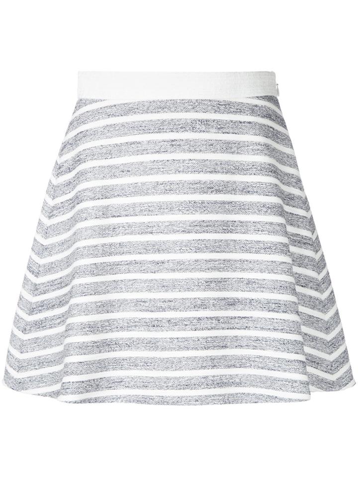 Loveless Flared Mini Skirt - Grey