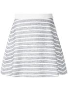 Loveless Flared Mini Skirt - Grey