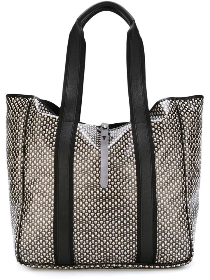 Alexander Mcqueen Large Mini Skull Tote