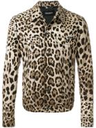 Dolce & Gabbana Leopard Print Jacket - Nude & Neutrals