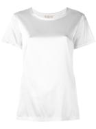 The Mercer N.y. Plain T-shirt, Women's, Size: 44, White, Silk/spandex/elastane