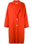 Marni - Classic Coat - Women - Cashmere/alpaca/virgin Wool - 42, Red, Cashmere/alpaca/virgin Wool