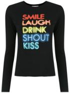 Nk Cotton Printed T-shirt - Black