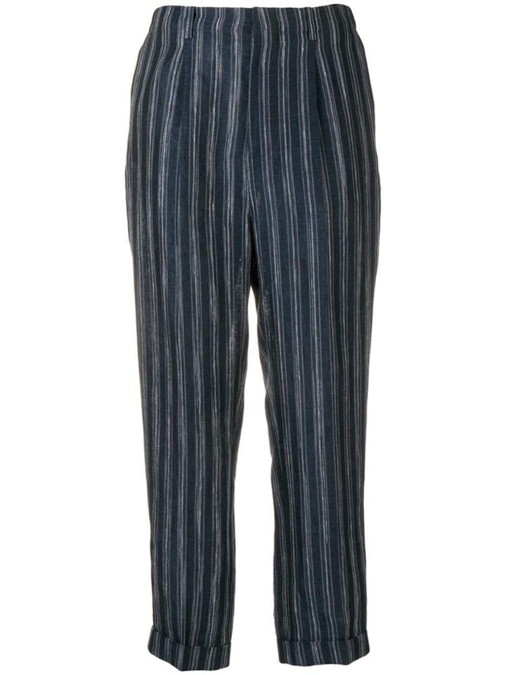 Vanessa Bruno Striped Trousers - Blue