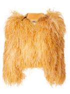 Nina Ricci Structured Shoulder Jacket - Yellow & Orange