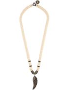 Carole Shashona 'passion Soul Wing' Diamond Necklace, Women's, White