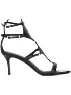 Giuseppe Zanotti Design Darlene Sandals, Women's, Size: 35, Black, Calf Leather/leather
