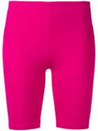 Paco Rabanne Back Logo Stripe Cycling Shorts - Pink