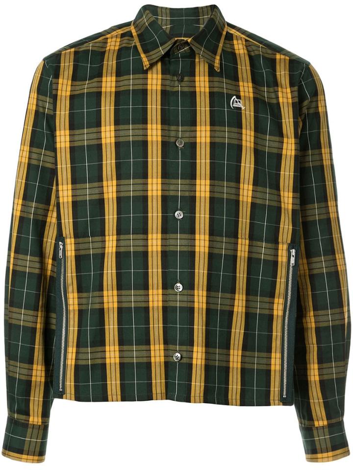 Undercover Tartan Print Shirt - Green