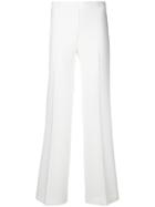 P.a.r.o.s.h. Wide Leg Tailored Trousers - White