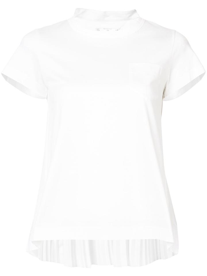 Sacai Jersey T-shirt - White