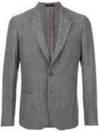 Paul Smith Classic Striped Blazer - Grey