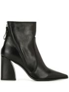 Premiata Pointed Ankle Boots - Black