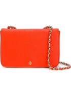 Tory Burch Robinson Shoulder Bag, Women's, Red, Leather