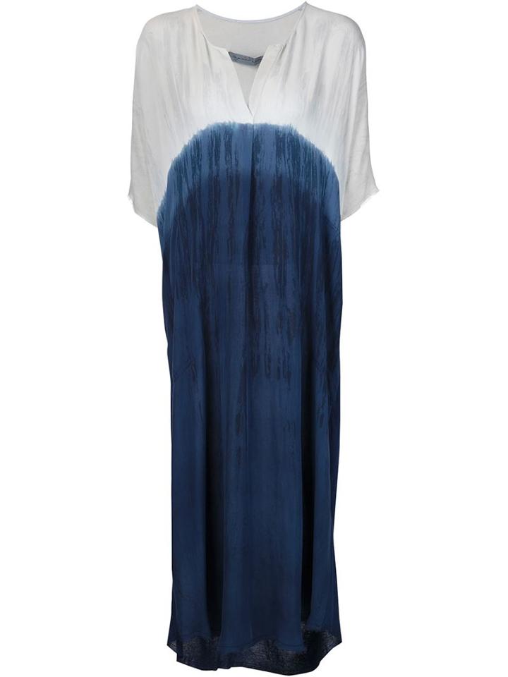 Raquel Allegra Dip-dye Kaftan Dress