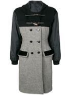 Jean Paul Gaultier Vintage Hooded Double-breasted Coat - Grey