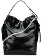 Proenza Schouler Large Cire Zip Hobo - Black