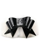 Aleksander Siradekian Bow Detail Collar - White