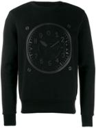 Ralph Lauren Purple Crew Neck Sweatshirt - Black