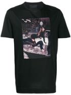 Limitato Woman Print T-shirt - Black