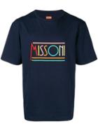 Missoni Mare Logo-print T-shirt - Blue