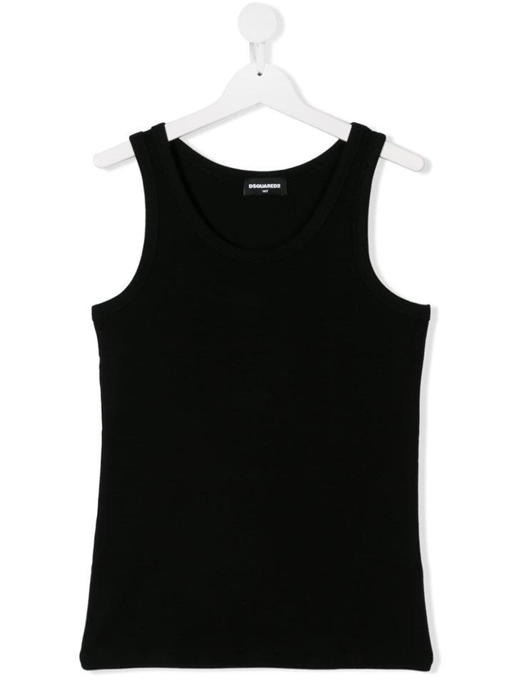 Dsquared2 Kids Teen Tank Top - Black