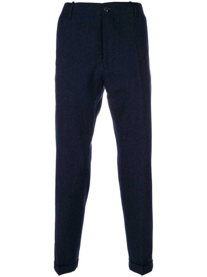 Maharishi Camouflage Print Trousers - White