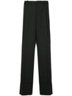 Wooyoungmi High Waisted Wide Leg Trousers - Blue
