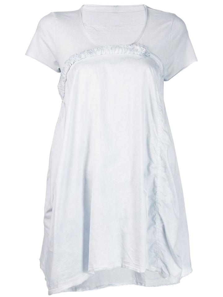 Rundholz Ruffle Detail T-shirt - Grey