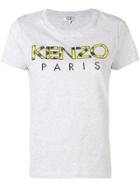 Kenzo Paris Roses T-shirt - Grey